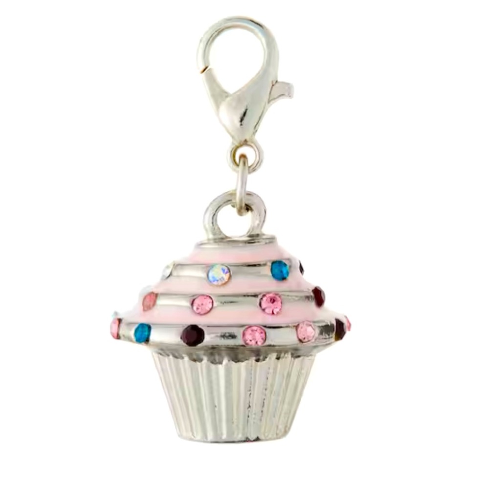 🧁 RHINESTONE CUPCAKE CHARM 🧁